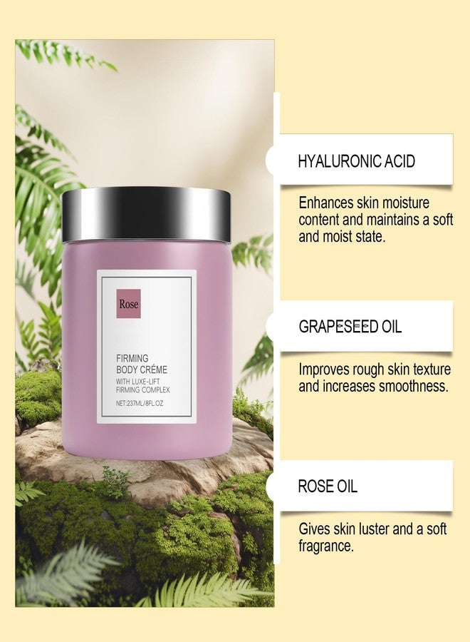 OUKPANE Champagne Lift Firming Body Cream,Champagne Lift Body Creme Anti-Aging Skin Tightening with Lifting Formula | Hydrates Dry Skin,Deep Hydration & Smoothing, Hydrates Dry Skin Arms & Legs (Rose) - Image 2